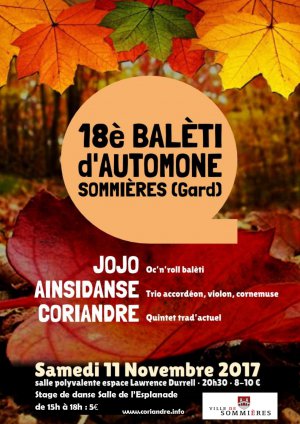 18me Balti d'automne de CORIANDRE