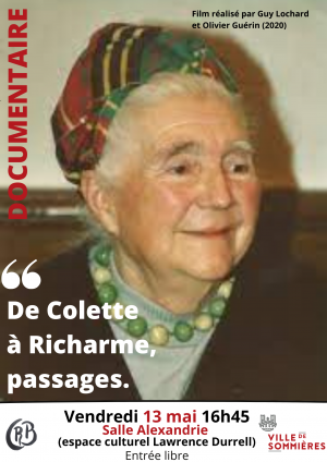 Documentaire "De Colette  Richarme, passages"