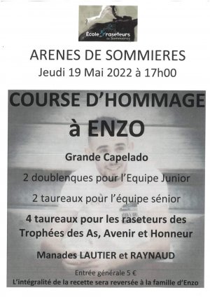Course hommage  Enzo