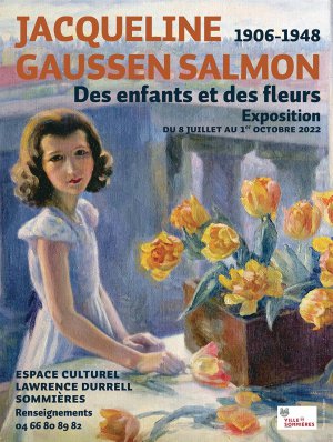 Exposition "Des enfants et des fleurs" Jacqueline GAUSSEN SALMON
