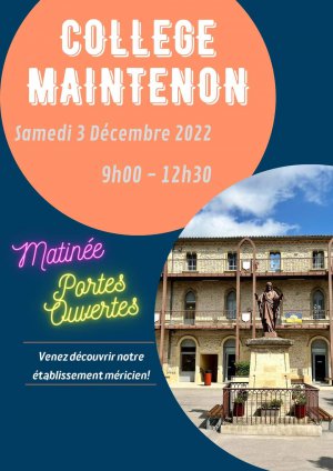 MAINTENON - Matinée portes ouvertes