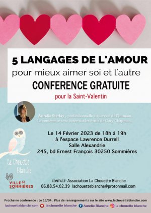5 languages de l'amour