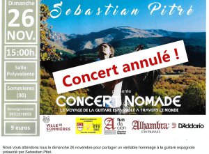 Tourne nomade de guitare espagnole (concert annul)