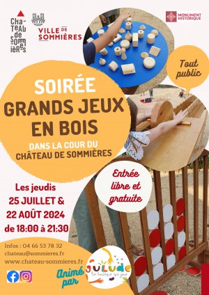 Soire des grands jeux en bois