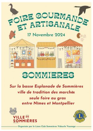 Foire gourmande et artisanale