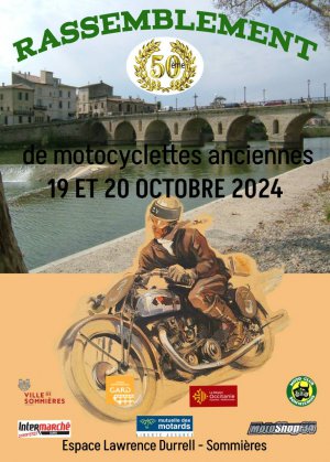 Rassemblement de motos anciennes