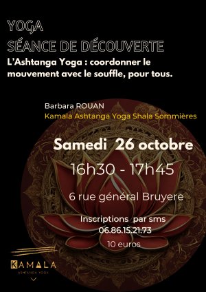 Yoga - Sance dcouverte