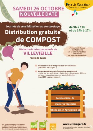 Distribution gratuite de compost