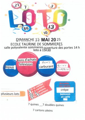 Loto de l'école des raseteurs Loto de l'école des raseteurs