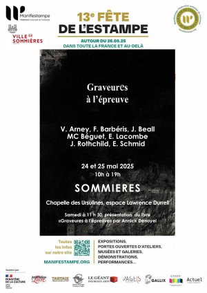 Fte de l'estampe "Graveures  l'preuve"