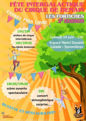 Fête intergalactique du cirque de demain Fête intergalactique du cirque de demain