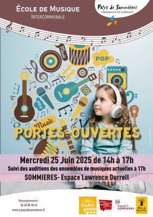 Portes ouvertes, école de musique Portes ouvertes, école de musique