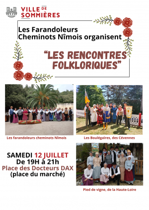 LES RENCONTRES FOLKLORIQUES LES RENCONTRES FOLKLORIQUES