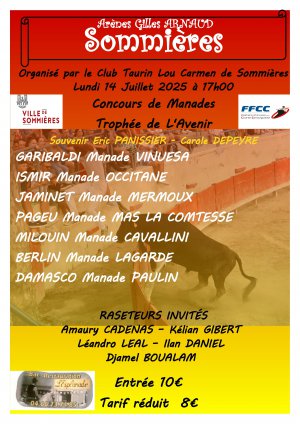 Course de taureaux - Trophe de l'Avenir