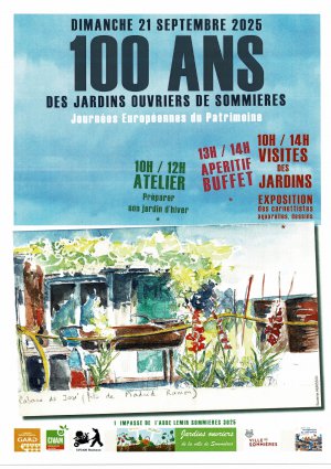 Les 100 ans des jardins ouviers Les 100 ans des jardins ouviers