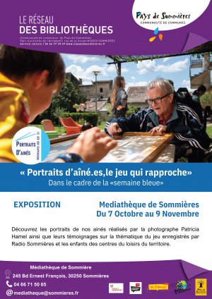 "Portaits d'ainé(e)s, le jeu qui rapproche" "Portaits d'ainé(e)s, le jeu qui rapproche"