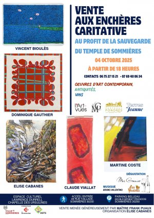 Vente aux enchères caritative Vente aux enchères caritative