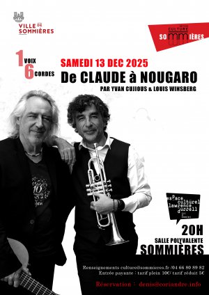 Une voix, six corde, de Claude  Nougaro