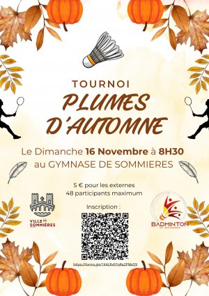Tournoi badminton "Plumes d'Automne"