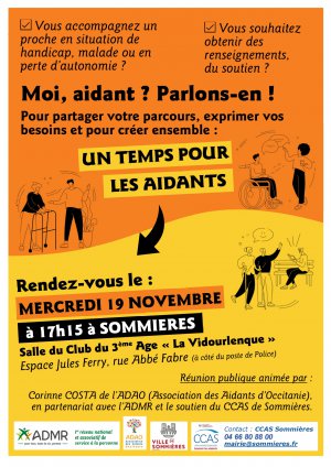 Runion publique "Temps pour les aidants"