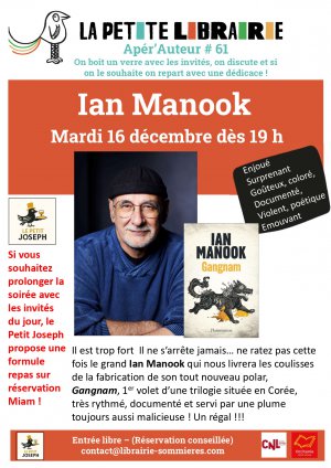 Apr'auteur avec Ian MANOOK