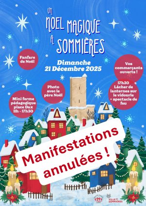 [ANNUL�] - Dimanche 21 d�cembre - Un No�l magique � Sommi�res