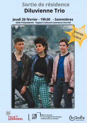 Sortie de r�sidence - "Diluvienne trio"