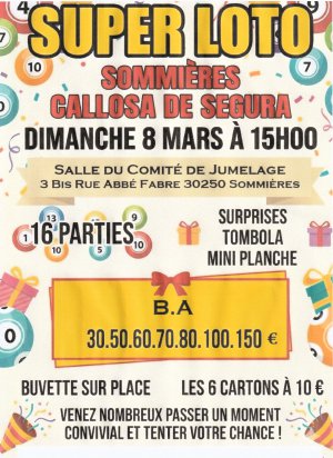 Super loto du comit� de jumelage