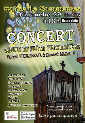 Concert orgue et fl�te traversi�re