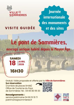 Visite guid�e - Le pont de Sommi�res