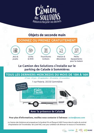 Le camion des solutions fait �tape � Sommi�res
