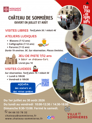 Ouverture estivale du ch�teau