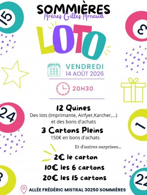 Loto du club taurin Sommi�rois