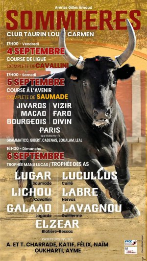 Course de taureaux - Troph�e Avenir