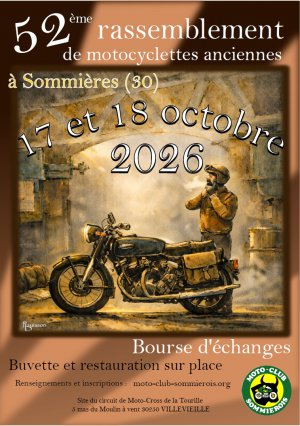 52�me rassemblement motos anciennes