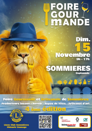 Foire gourmande et artisanale de Sommi�res