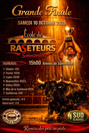 Finale de l'�cole des raseteurs de Sommi�res