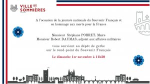 C�r�monie du 1er Novembre