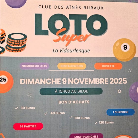 LOTO de La Vidourlenque