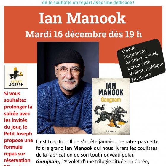 Apr'auteur avec Ian MANOOK