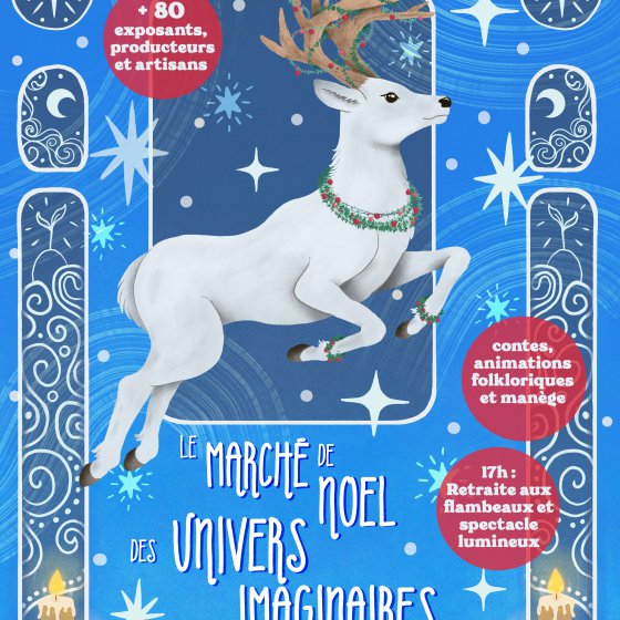 Le march de nol des univers imaginaires