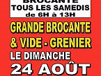 Brocante et vide-grenier