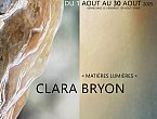 "Matières lumières" Clara BRYON