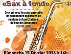 Sax � fond
