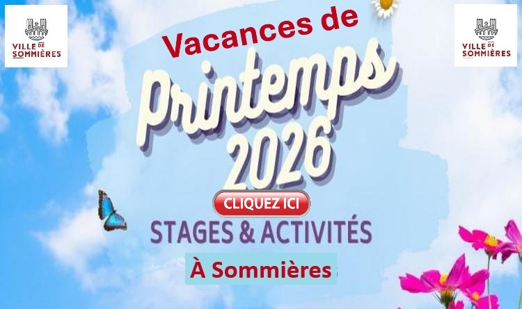 Programme des vacances de printemps