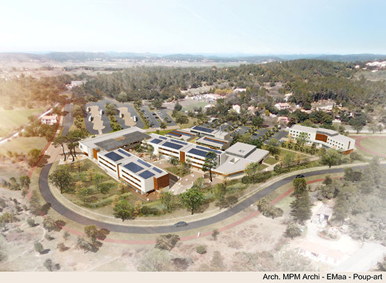 Travaux lycée et dévoiement de la RD22 Travaux lycée et dévoiement de la RD22
