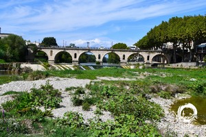 VIDOURLE - DEPLACEMENT DES MATERIAUX DANS LA TRAVERSEE DE SOMMIERES (curage) VIDOURLE - DEPLACEMENT DES MATERIAUX DANS LA TRAVERSEE DE SOMMIERES (curage)