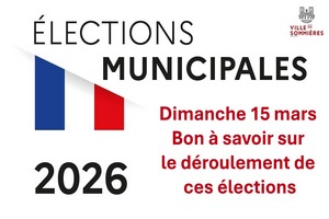 �lections municipales du 15 et 22 mars 2026 - Bon � savoir