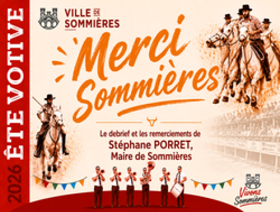 Vivons la f�tez - Le d�brief et les remerciements de St�phane PORRET, Maire de Sommi�res