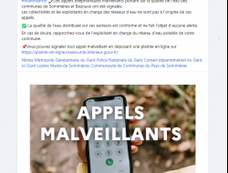 APPELS MALVEILLANTS